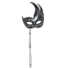 Glittered Mask w/Stick