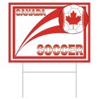 Plastic Yard Sign - Canada