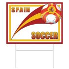 Plastic Yard Sign - Spain
