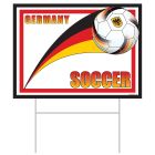 Plastic Yard Sign - Germany