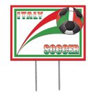 Plastic Yard Sign - Italy