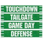 Football Street Sign Cutouts