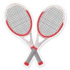 Tennis Racquets Cutout