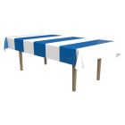 Blue & White Stripes Tablecover
