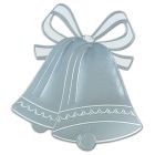 Foil Wedding Bell Silhouette