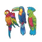 Exotic Bird Cutouts