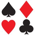 Card "Suit" Cutouts