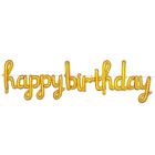 Script Happy Birthday Balloon Streamer