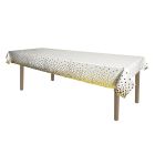 Metallic Polka Dots Tablecover