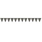 Metallic Congrats Grad Pennant Banner