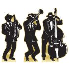 Great 20's Jazz Band Silhtte Stand-Ups