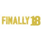 Foil Finally "18" Streamer