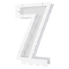 Balloon Mosaic Number "7" Frame