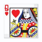 Queen Of Hearts Luncheon Napkins