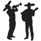 Mariachi Band Silhouettes