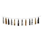 Oversized Metallic Tassel Garland