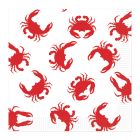 Crab Luncheon Napkins
