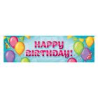 Fabric Happy Birthday Banner