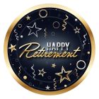 Happy Retirement Plates