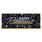 Happy Retirement Oversized Sign Banner