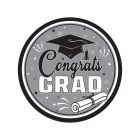 Congrats Grad Plates