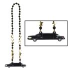 Beads w/Limo Medallion