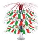 Italian Flag Cascade Centerpiece