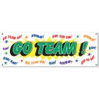 Go Team! Sign Banner