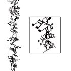 Gleam 'N Flex Musical Notes Garland