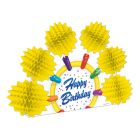 Happy Birthday Pop-Over Centerpiece