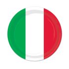 Red, White & Green Plates