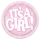 It's A Girl! Plates