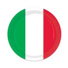 Red, White & Green Plates