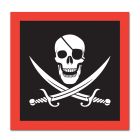 Pirate Luncheon Napkins