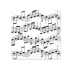 Musical Notes Beverage Napkins