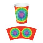 Tie-Dyed Beverage Cups