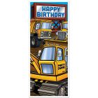 Construction Birthday Door Cover