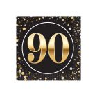 90 Beverage Napkins