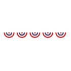 Patriotic Bunting Banner