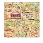 Around The World Luncheon Napkins