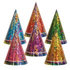Prismatic Cone Hats