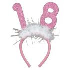 18 Glittered Boppers w/Marabou