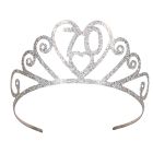 Glittered Metal "70" Tiara