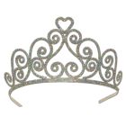 Glittered Metal Tiara