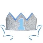 Glittered Baby's "1st" Birthday Crown