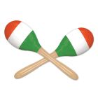 Red, White & Green Maracas