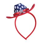 Patriotic Cowboy Hat Headband