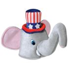 Plush Patriotic Elephant Hat