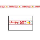 Happy "60th" Birthday Party Tape