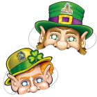 Paper-Stock St. Patrick's Day Masks
